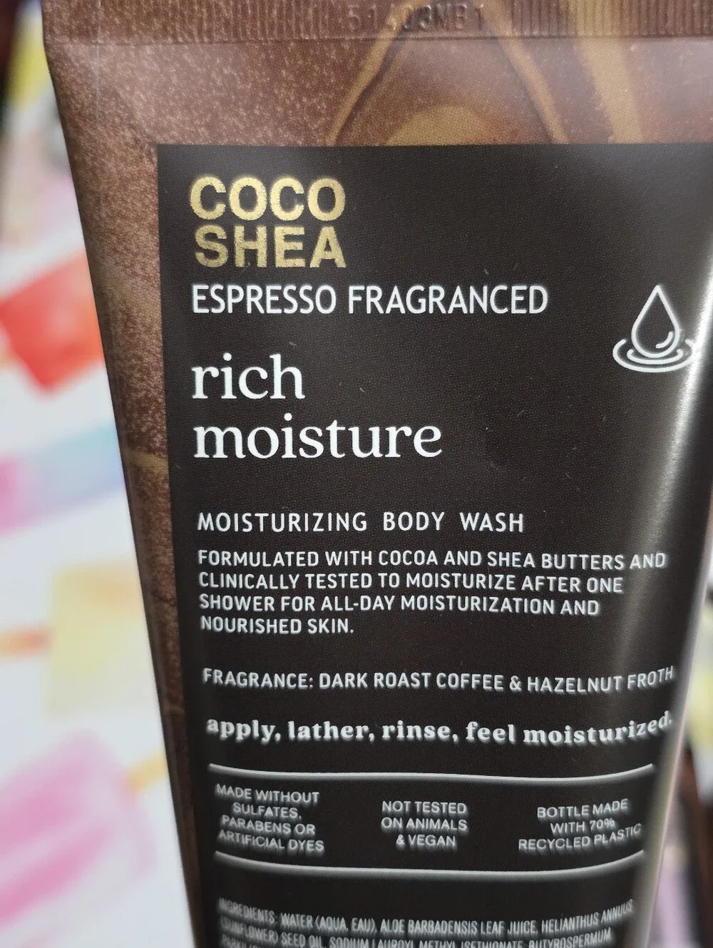 Bath & Body Works Coco Shea Rich Espresso Moisture 3pc Set New RARE Unisex Scent